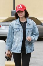 LUCY HALE Leaves Alfred