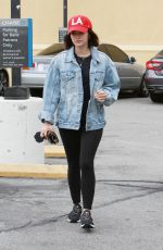 LUCY HALE Leaves Alfred