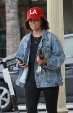 LUCY HALE Leaves Alfred