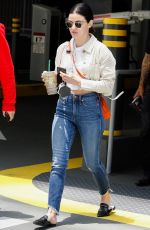 LUCY HALE Leaves CNN Office in Hollywood 05/31/2019
