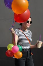 LUCY HALE Leaves Coffee Bean in Los Angeles 06/15/2019