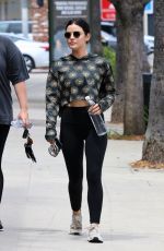 LUCY HALE Leaves Training Mate in Studio City 06/15/2019