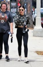 LUCY HALE Leaves Training Mate in Studio City 06/15/2019