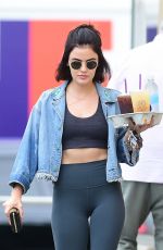 LUCY HALE Out and About in Studio City 06/21/2019