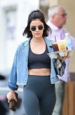 LUCY HALE Out and About in Studio City 06/21/2019