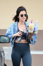 LUCY HALE Out and About in Studio City 06/21/2019