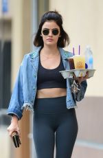 LUCY HALE Out and About in Studio City 06/21/2019