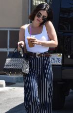 LUCY HALE Out and About in Studio City 06/24/2019