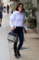 LUCY HALE Out and About in Studio City 06/26/2019