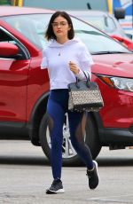 LUCY HALE Out and About in Studio City 06/26/2019