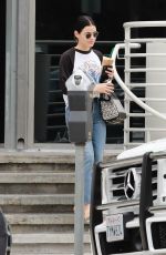 LUCY HALE Out for Coffee in Studio City 06/21/2019