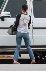 LUCY HALE Out for Coffee in Studio City 06/21/2019