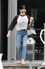 LUCY HALE Out for Coffee in Studio City 06/21/2019