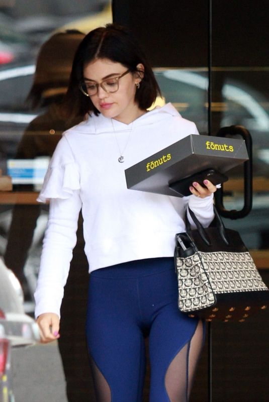 LUCY HALE Out in Studio City 06/26/2019