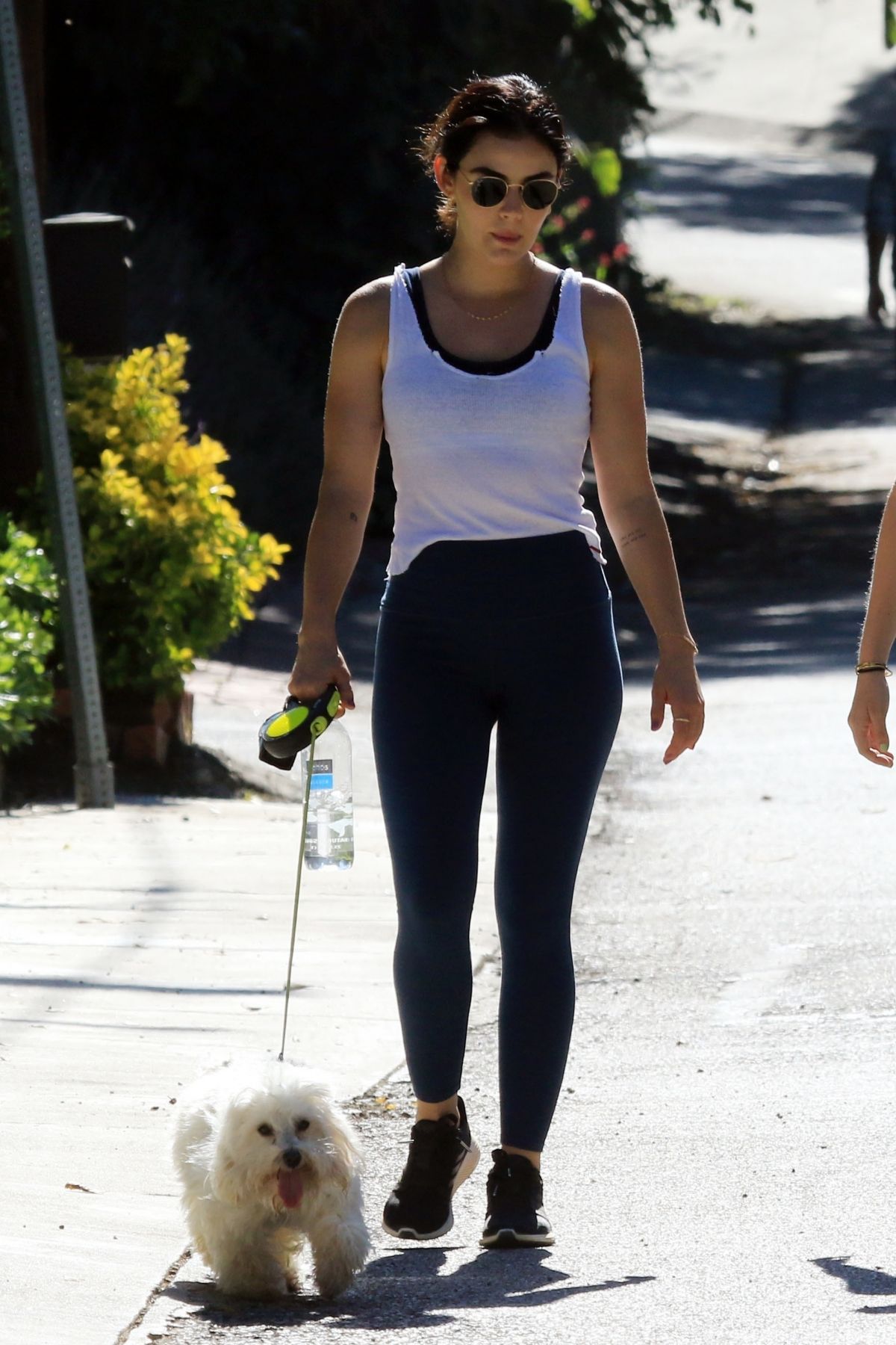 LUCY HALE Out with Her Dog in Los Angeles 06/23/2019 – HawtCelebs
