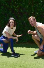LUCY HALE Trains for the Propel Co Labs Fitness Festival in West Hollywood 06/19/2019