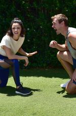 LUCY HALE Trains for the Propel Co Labs Fitness Festival in West Hollywood 06/19/2019