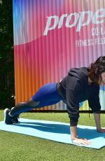 LUCY HALE Trains for the Propel Co Labs Fitness Festival in West Hollywood 06/19/2019