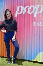 LUCY HALE Trains for the Propel Co Labs Fitness Festival in West Hollywood 06/19/2019