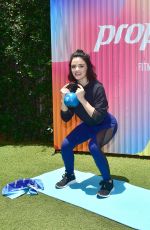 LUCY HALE Trains for the Propel Co Labs Fitness Festival in West Hollywood 06/19/2019