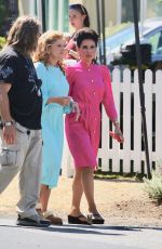 LUCY LIU on the Set of Why Women Kill in Los Angeles 06/27/2019