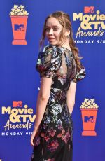 MADELAINE ARTHUR at 2019 MTV Movie & TV Awards in Los Angeles 06/15/2019
