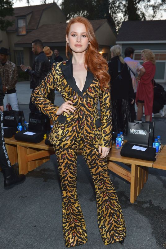 MADELAINE PETSCH at Moschino Spring/Summer 2019 Show in Universal City 06/07/2019