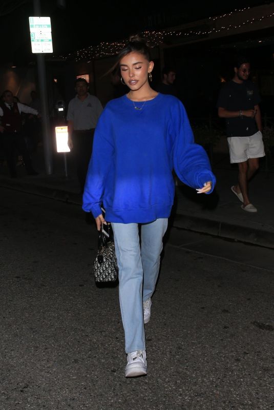 MADISON BEER at Il Pastaio in Beverly Hills 06/11/2019