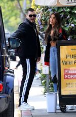 MADISON BEER Leaves Il Pastaio in Beverly Hills 06/04/2019