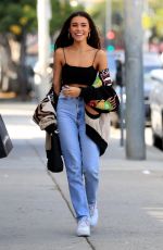 MADISON BEER Out on Robertson Blvd in West Hollywood 06/26/2019