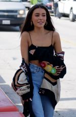 MADISON BEER Out on Robertson Blvd in West Hollywood 06/26/2019