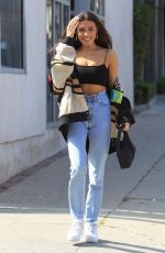 MADISON BEER Out on Robertson Blvd in West Hollywood 06/26/2019