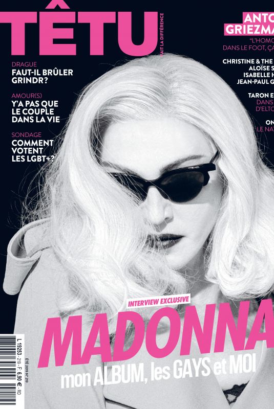 MADONNA in Tetu Magazine, Summer 2019