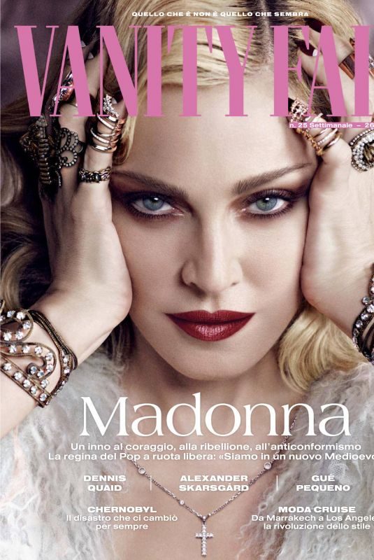 MADONNA in Vanity Fair Magazine, Italy June 2019