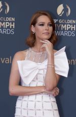 MAEVA COUCKE at 59th Monte Carlo TV Festival Golden Nymph Awards Ceremony 06/19/2019