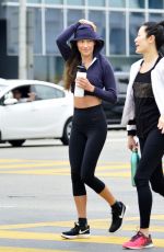 MAGGIE Q Leaves a Gym in West Hollywood 06/19/2019