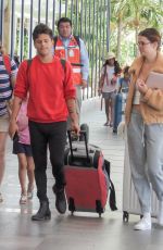 MAIA MITCHELL and Rudy Mancuso at Cancun Airport in Tulum 06/26/2019