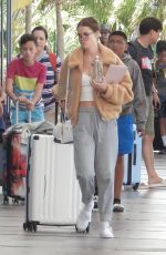 MAIA MITCHELL and Rudy Mancuso at Cancun Airport in Tulum 06/26/2019