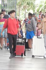 MAIA MITCHELL and Rudy Mancuso at Cancun Airport in Tulum 06/26/2019
