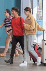 MAIA MITCHELL and Rudy Mancuso at Cancun Airport in Tulum 06/26/2019