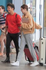 MAIA MITCHELL and Rudy Mancuso at Cancun Airport in Tulum 06/26/2019