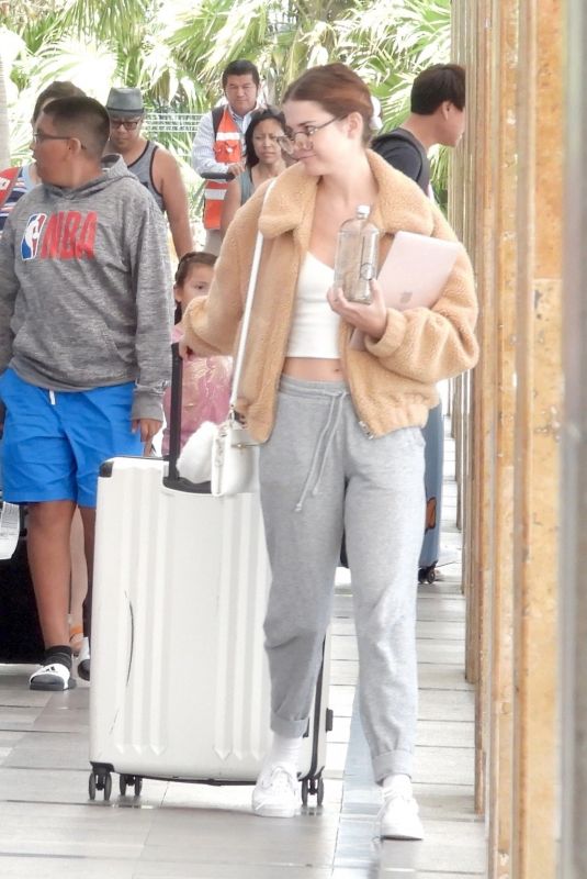 MAIA MITCHELL and Rudy Mancuso at Cancun Airport in Tulum 06/26/2019
