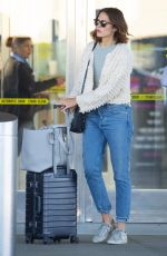 MANDY MOORE at JFK Airport in New York 06/21/2019