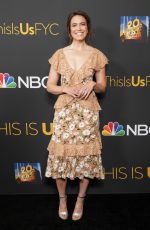 MANDY MOORE at This Is Us FYC Event in Hollywood 06/06/2019