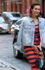 MANDY MOORE Leaves Crosby Hotel in New York 06/11/2019