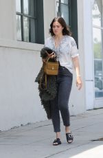 MANDY MOORE Out and About in Los Angeles 06/01/2019