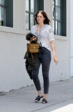MANDY MOORE Out and About in Los Angeles 06/01/2019