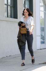 MANDY MOORE Out and About in Los Angeles 06/01/2019