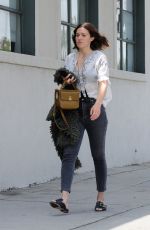 MANDY MOORE Out and About in Los Angeles 06/01/2019