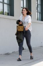 MANDY MOORE Out and About in Los Angeles 06/01/2019